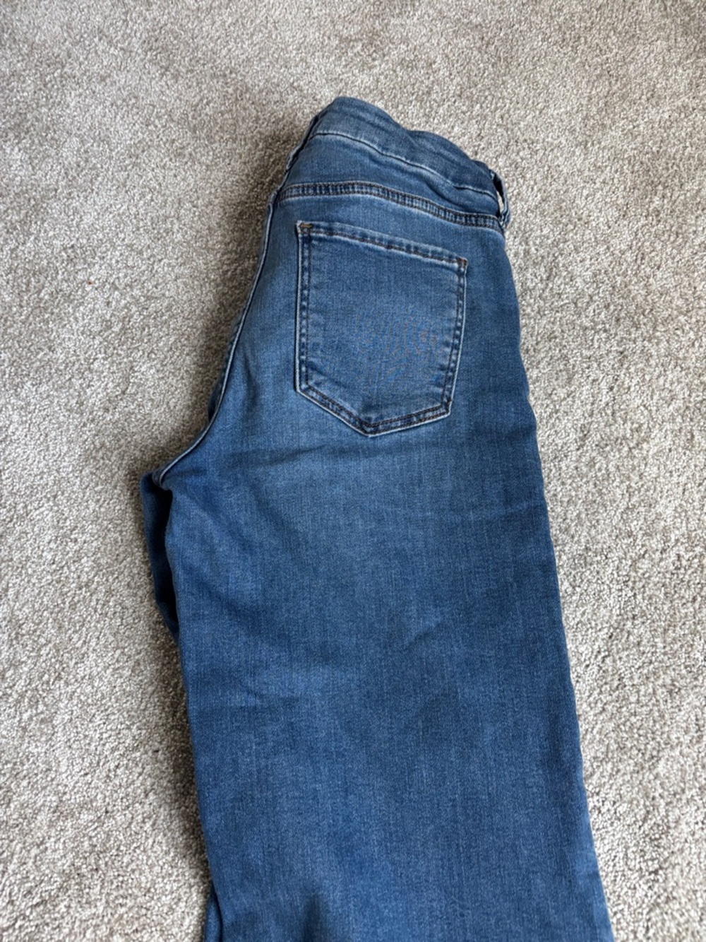 Kut from the Kloth Light Blue Wide Leg Jeans - Picture 3 of 3
